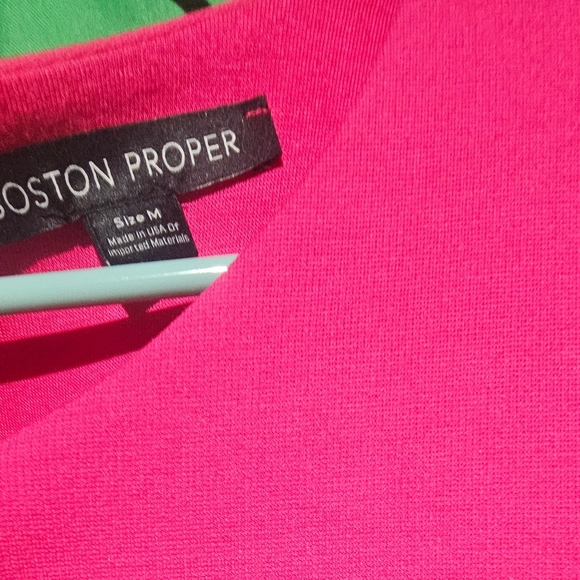 Boston Proper NWT Size Medium Elegant Pink Women's Dress - Picture 2 of 4